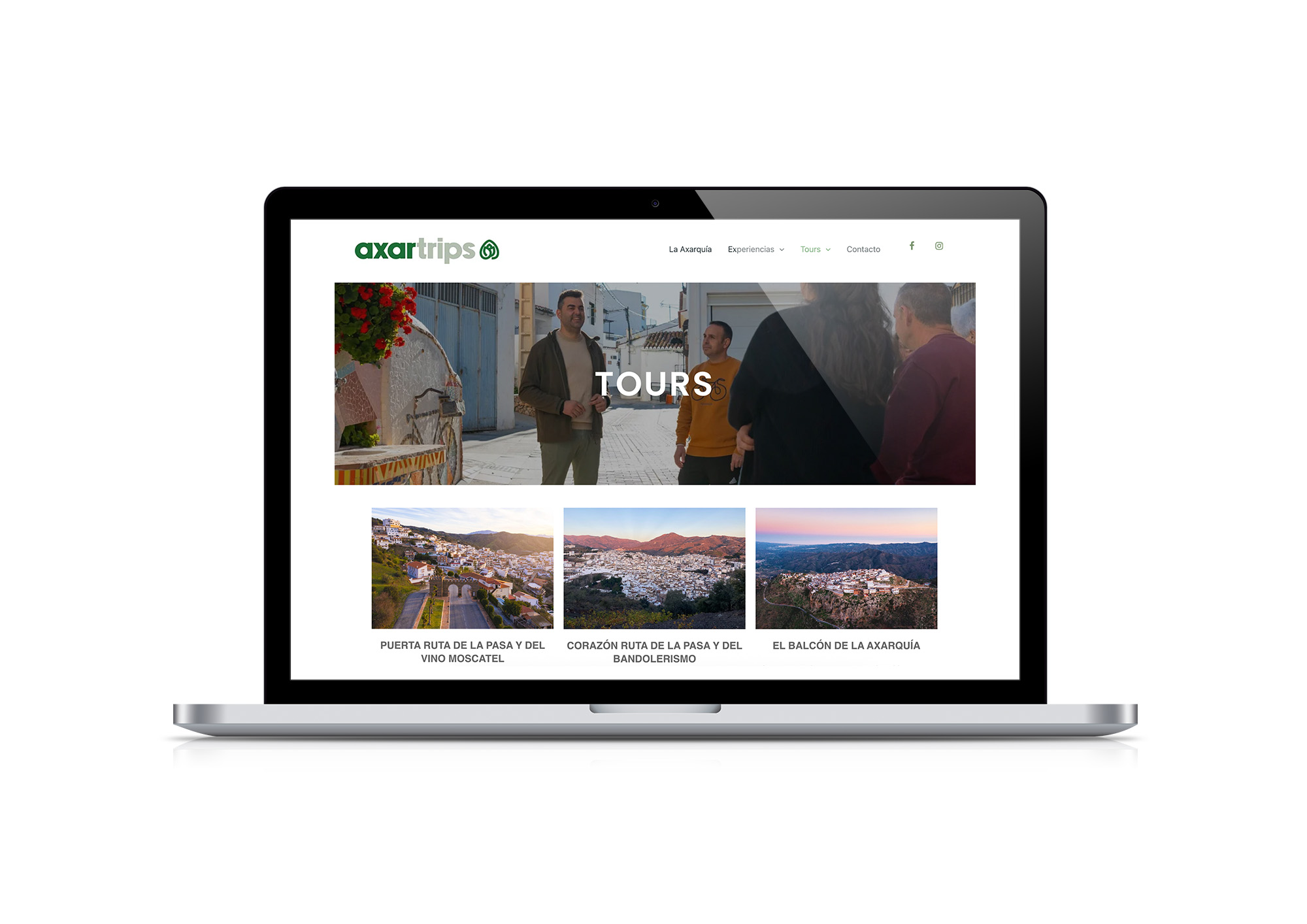 web mockup